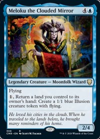 Meloku the Clouded Mirror [Commander Legends] | Magic Magpie