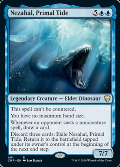 Nezahal, Primal Tide [Commander Legends] | Magic Magpie