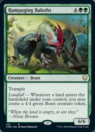 Rampaging Baloths [Commander Legends] | Magic Magpie