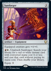Sunforger [Commander Legends] | Magic Magpie