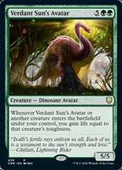 Verdant Sun's Avatar [Commander Legends] | Magic Magpie