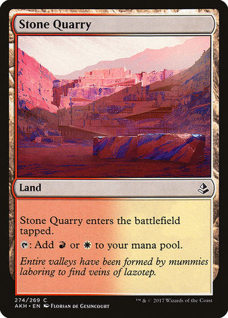 Stone Quarry [Amonkhet] | Magic Magpie