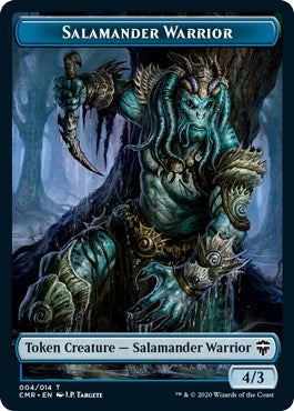 Salamander Warrior Token [Commander Legends] | Magic Magpie
