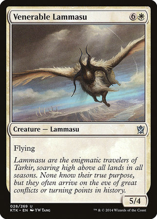 Venerable Lammasu [Khans of Tarkir] | Magic Magpie