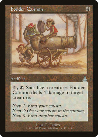 Fodder Cannon [Urza's Destiny] | Magic Magpie