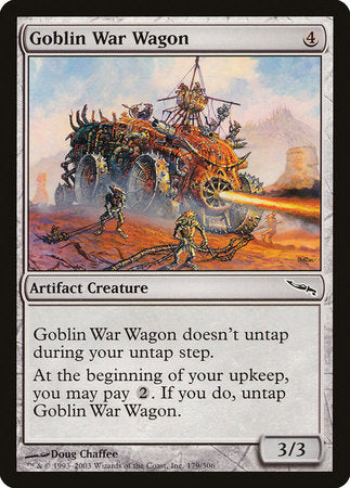 Goblin War Wagon [Mirrodin] | Magic Magpie