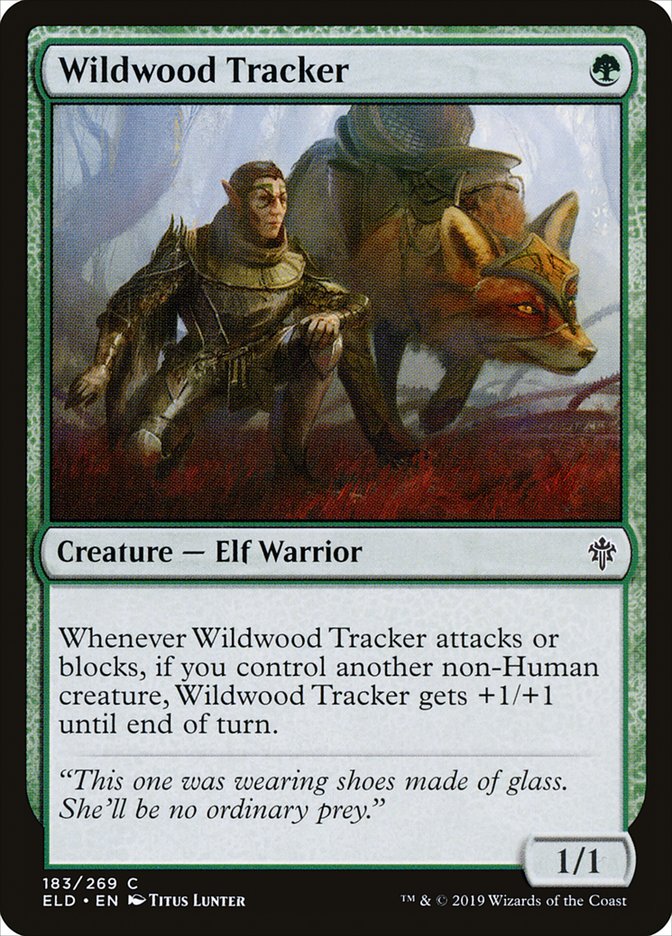 Wildwood Tracker [Throne of Eldraine] | Magic Magpie
