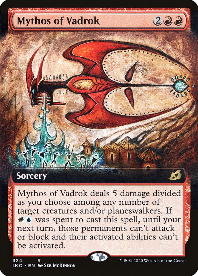 Mythos of Vadrok (Extended Art) [Ikoria: Lair of Behemoths] | Magic Magpie