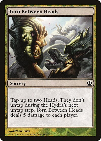 Torn Between Heads [Hero's Path Promos] | Magic Magpie