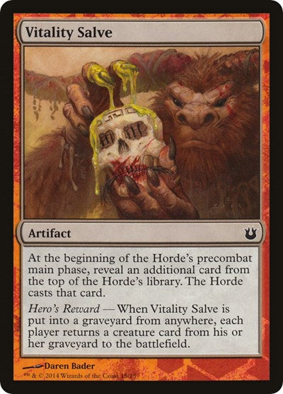 Vitality Salve [Hero's Path Promos] | Magic Magpie