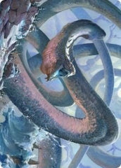 Koma, Cosmos Serpent 1 Art Card [Kaldheim: Art Series] | Magic Magpie