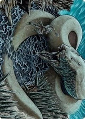 Koma, Cosmos Serpent 2 Art Card [Kaldheim: Art Series] | Magic Magpie
