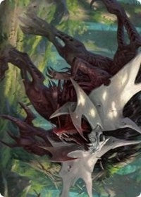 Vorinclex, Monstrous Raider 1 Art Card [Kaldheim: Art Series] | Magic Magpie