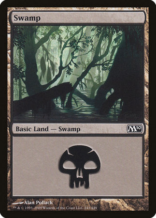Swamp (241) [Magic 2010] | Magic Magpie