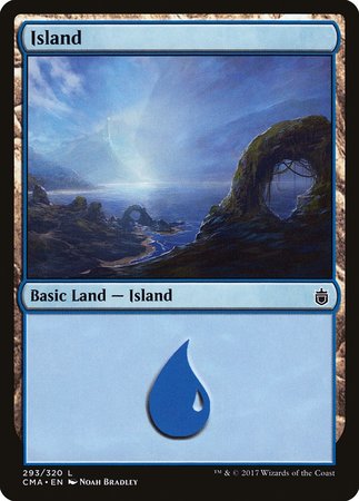 Island (293) [Commander Anthology] | Magic Magpie