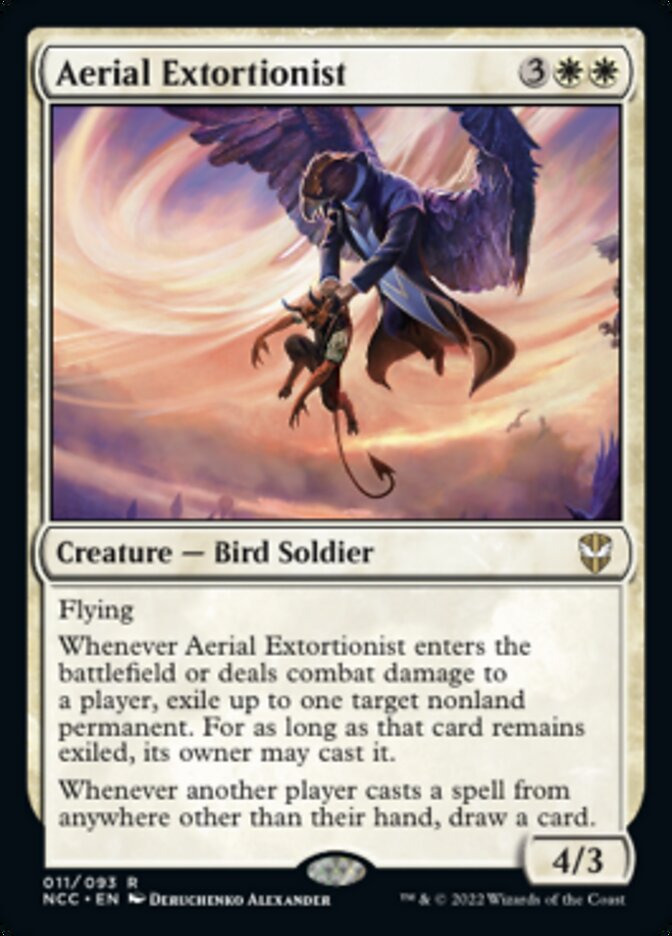 Aerial Extortionist [Streets of New Capenna Commander] | Magic Magpie