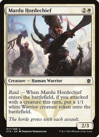 Mardu Hordechief [Khans of Tarkir] | Magic Magpie