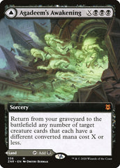 Agadeem's Awakening // Agadeem, the Undercrypt (Extended Art) [Zendikar Rising] | Magic Magpie