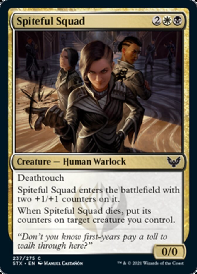 Spiteful Squad [Strixhaven: School of Mages] | Magic Magpie