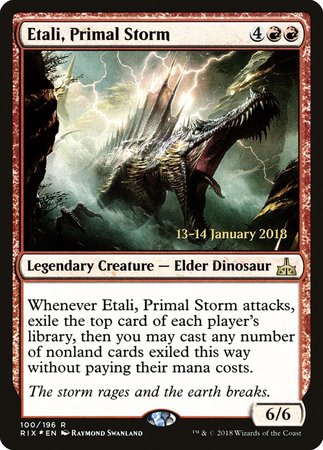 Etali, Primal Storm [Rivals of Ixalan Promos] | Magic Magpie