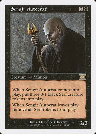 Sengir Autocrat [Classic Sixth Edition] | Magic Magpie