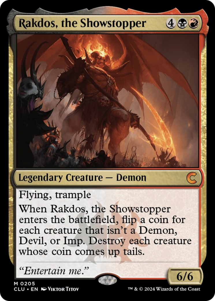 Rakdos, the Showstopper [Ravnica: Clue Edition] | Magic Magpie