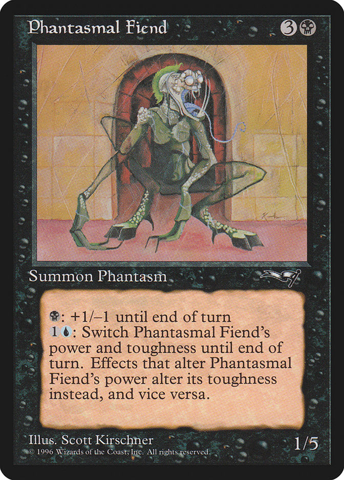 Phantasmal Fiend (Standing) [Alliances] | Magic Magpie