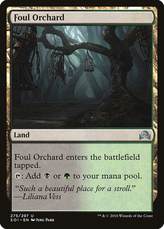 Foul Orchard [Shadows over Innistrad] | Magic Magpie