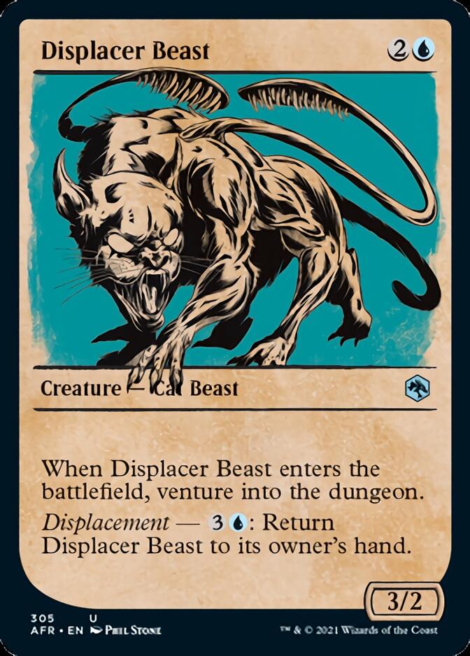 Displacer Beast (Showcase) [Dungeons & Dragons: Adventures in the Forgotten Realms] | Magic Magpie