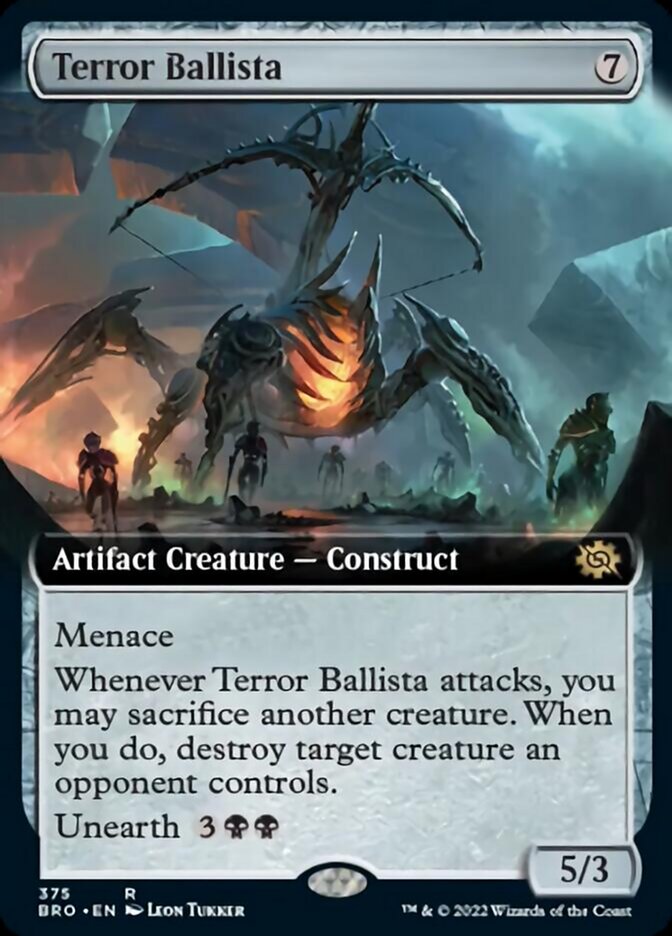 Terror Ballista (Extended Art) [The Brothers' War] | Magic Magpie