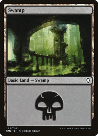 Swamp (299) [Commander Anthology Volume II] | Magic Magpie