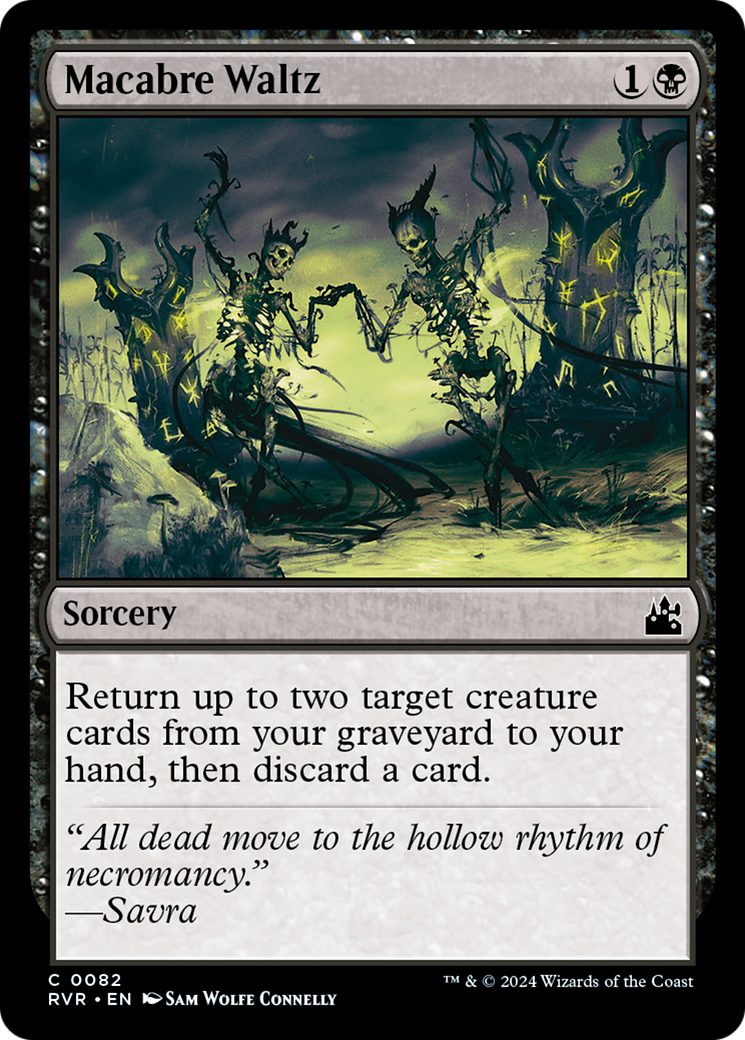 Macabre Waltz [Ravnica Remastered] | Magic Magpie