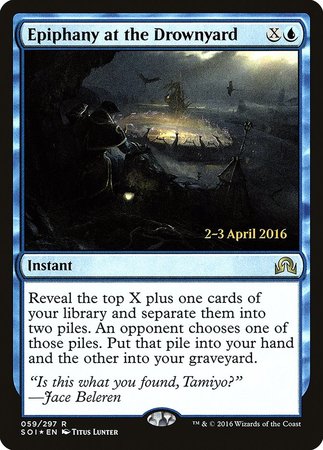 Epiphany at the Drownyard [Shadows over Innistrad Promos] | Magic Magpie