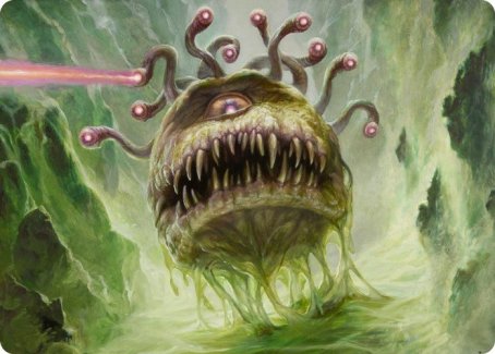 Beholder Art Card [Dungeons & Dragons: Adventures in the Forgotten Realms Art Series] | Magic Magpie