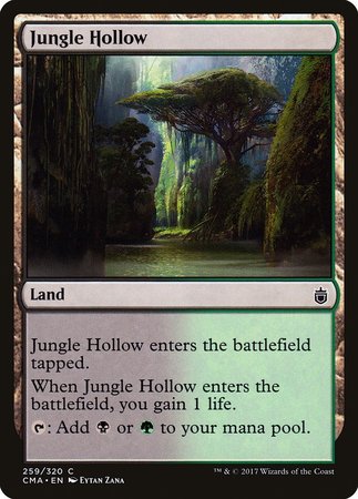 Jungle Hollow [Commander Anthology] | Magic Magpie