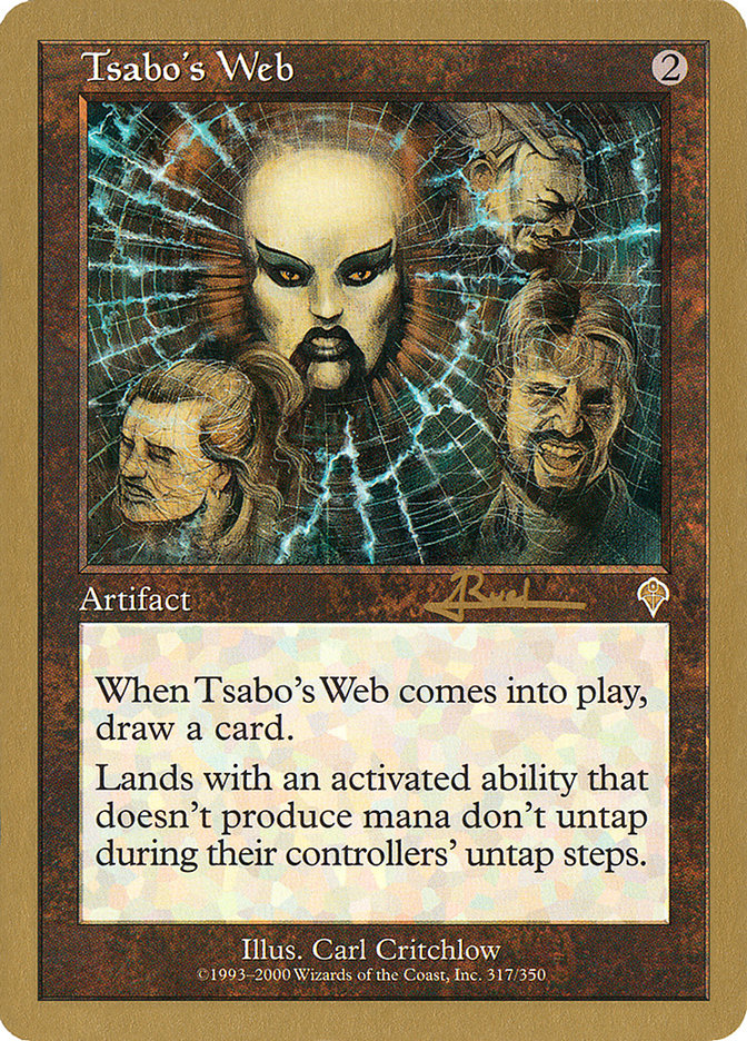 Tsabo's Web (Antoine Ruel) [World Championship Decks 2001] | Magic Magpie