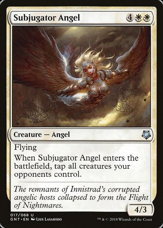 Subjugator Angel [Game Night] | Magic Magpie