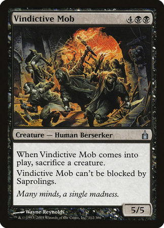 Vindictive Mob [Ravnica: City of Guilds] | Magic Magpie