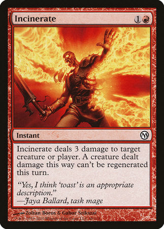 Incinerate [Duels of the Planeswalkers] | Magic Magpie