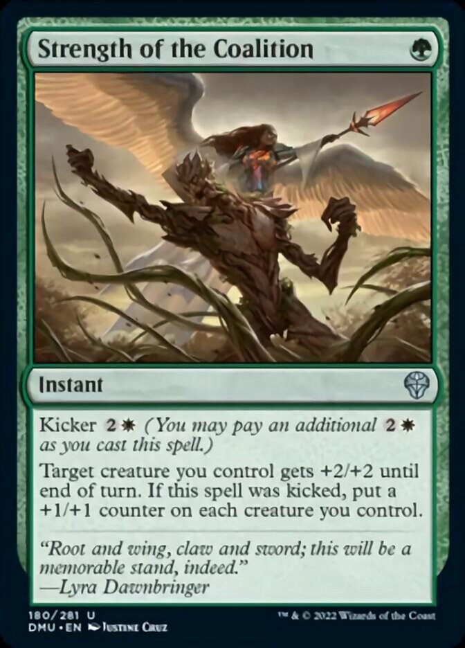 Strength of the Coalition [Dominaria United] | Magic Magpie