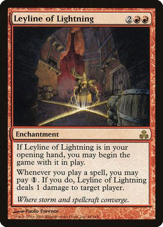 Leyline of Lightning [Guildpact] | Magic Magpie