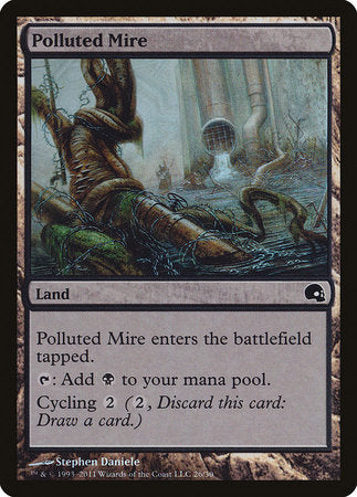 Polluted Mire [Premium Deck Series: Graveborn] | Magic Magpie