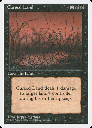 Cursed Land [Fourth Edition] | Magic Magpie