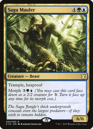 Sagu Mauler [Commander 2019] | Magic Magpie