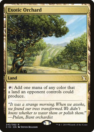 Exotic Orchard [Commander 2019] | Magic Magpie