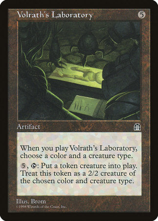 Volrath's Laboratory [Stronghold] | Magic Magpie