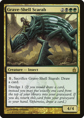 Grave-Shell Scarab [Ravnica: City of Guilds] | Magic Magpie