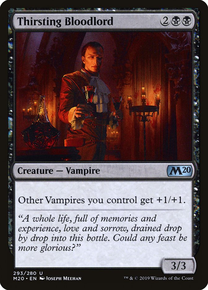 Thirsting Bloodlord [Core Set 2020] | Magic Magpie