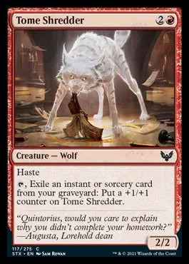 Tome Shredder [Strixhaven: School of Mages] | Magic Magpie