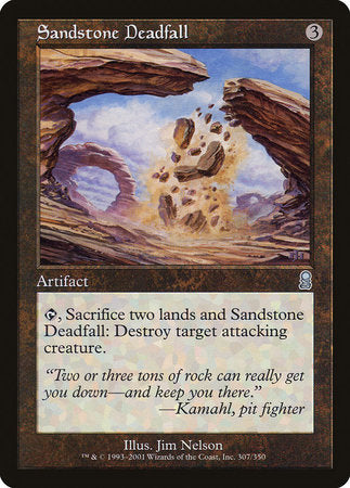 Sandstone Deadfall [Odyssey] | Magic Magpie